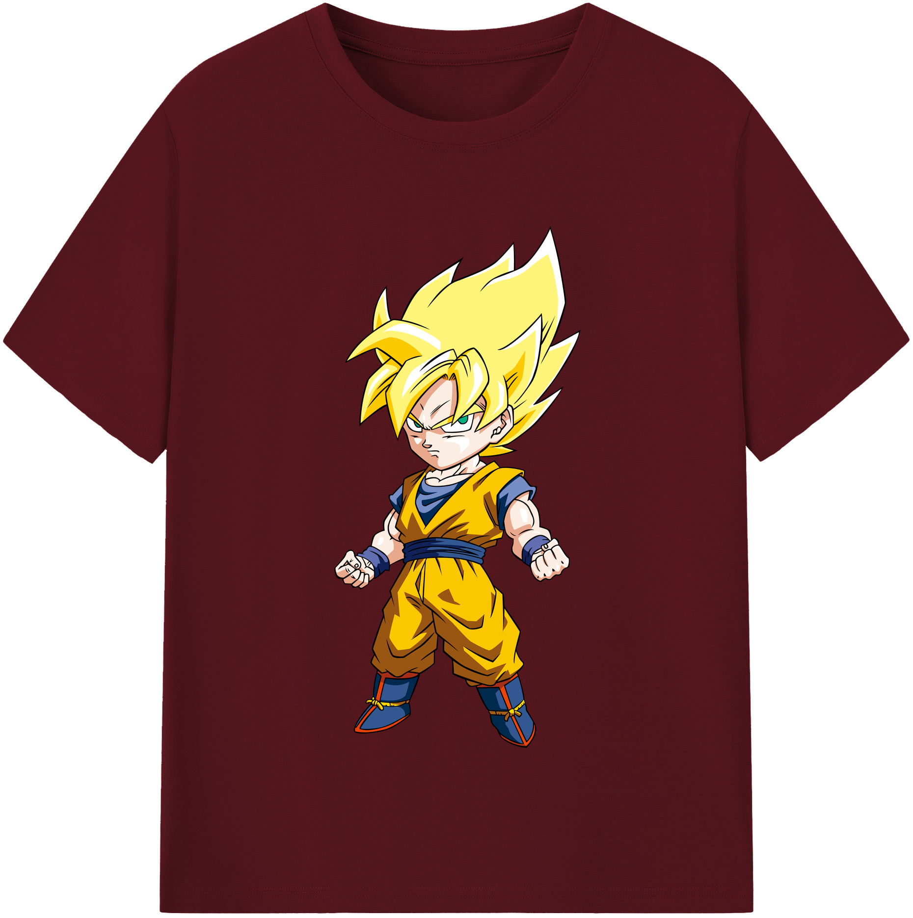 （画像用） ドラゴンボール 孫悟空（そん ごくう）Son Goku カカロット DRAGON BALL Kakarotto 綿100％半袖Tシャツ（フロントプリント）
